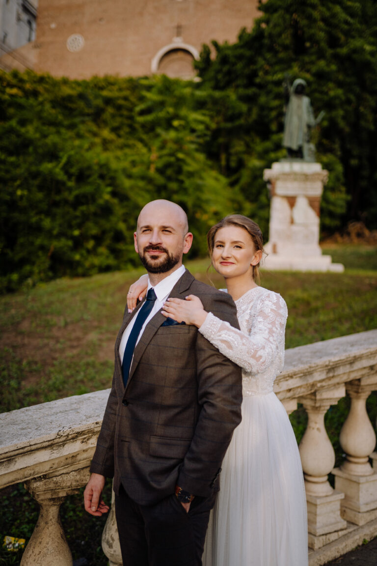 Wedding Photoshooting Roma Sessione di sposi Roma Sesja Poślubna Rzym