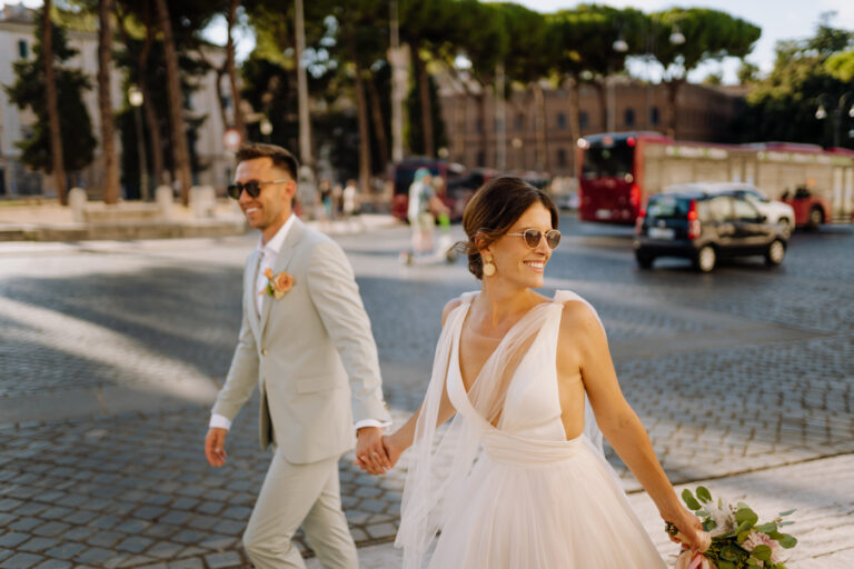 Wedding Photoshooting Roma Sessione di sposi Roma Sesja Poślubna Rzym