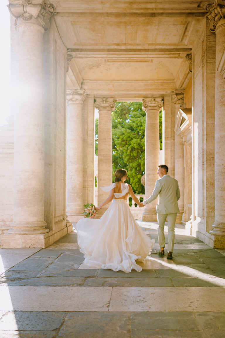 Wedding Photoshooting Roma Sessione di sposi Roma Sesja Poślubna Rzym