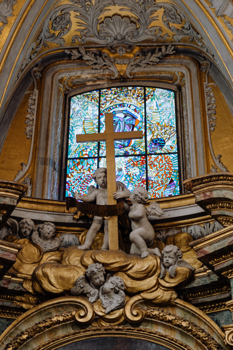 Church interior detail, Rome