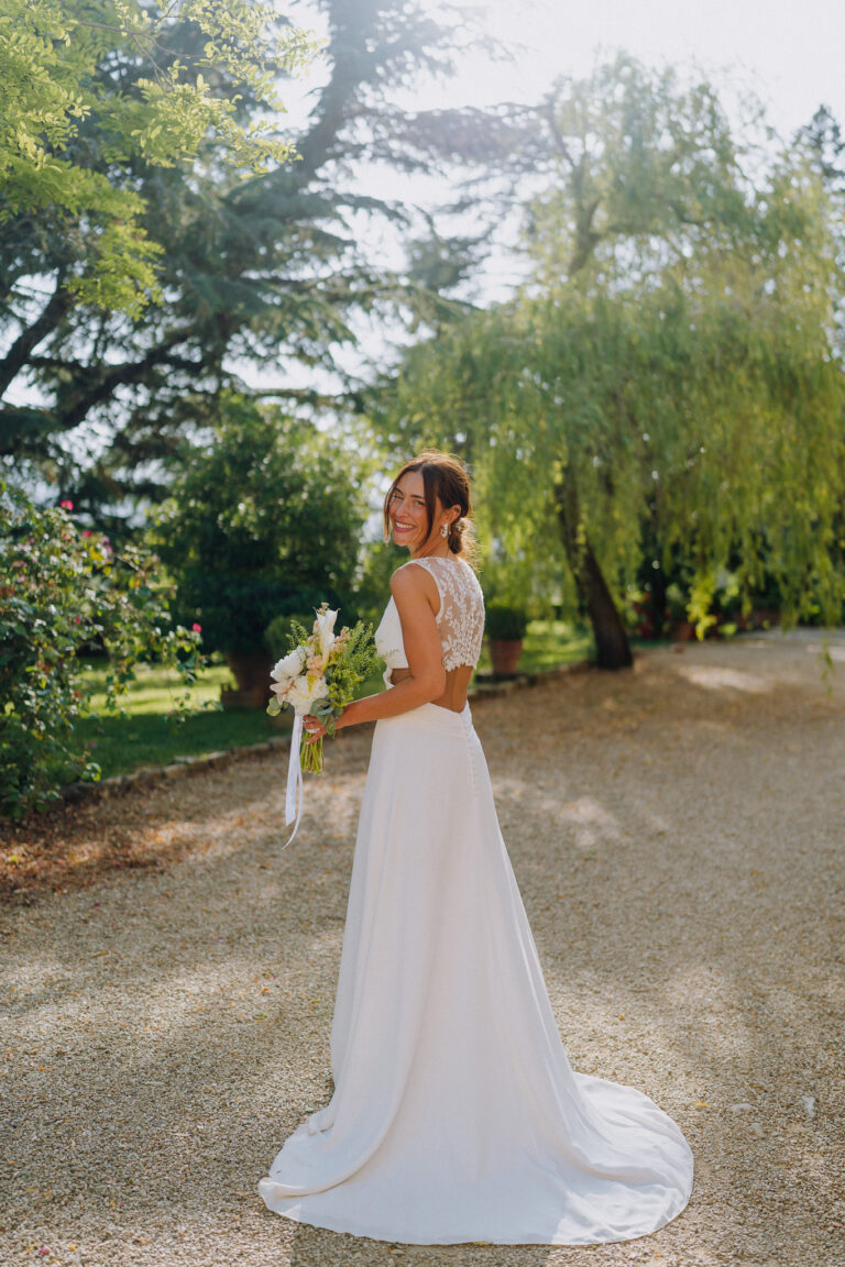 bride portrait at villa cini