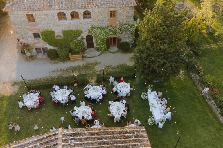 villa cini drone photo